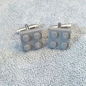 Lego Cufflinks Dark gray